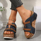 🔥Summer Promotion 50% OFF 🔥Women's Fashion Cutout Platform Wedge Sandals