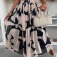 ✨2025 New Design🎀Women’s Trendy Print Elastic Waistband Flowy Maxi Skirt