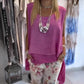 🌸✨Early Summer New✨Women’s Sleeveless Tops ＆ Print Pants Two-Piece Set