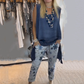 🌸✨Early Summer New✨Women’s Sleeveless Tops ＆ Print Pants Two-Piece Set