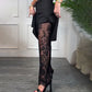 ⏳ Limited time 50% off! 💥Sexy Lace Lined Wide Leg Pants（The more you buy, the higher the discount）