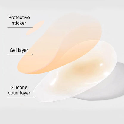 💧Waterdrop Shape Lift Bra | Seamless Silicone Adhesive for Plus Size Support, Strapless Dress Wear