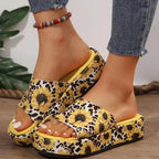 💕Limited-time 50% sale⏳Non-slip, Sweat-Absorbing Platform Slippers