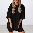 🍧Summer Hot Sale 58%OFF💞Women's Summer Casual loose two-piece set