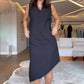 🔥Summer Hot Sale-50% Off🩷Women's Elegant Black Sleeveless Dress