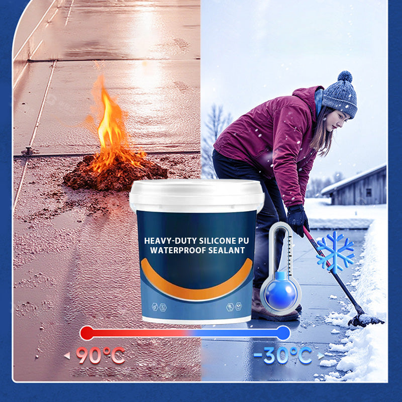 🔥2025 HOT SALE-50% OFF🔥Heavy-Duty Silicone PU Waterproof Sealant（Free shipping🔥）