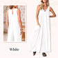 💃Limited Sale 50% OFF💕Women's Casual V-Neck Sleeveless Wide-Leg Jumpsuit