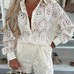 💖Limited Sale 50% OFF💖Elegant Lace Shirt Set