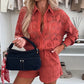 💖Limited Sale 50% OFF💖Elegant Lace Shirt Set