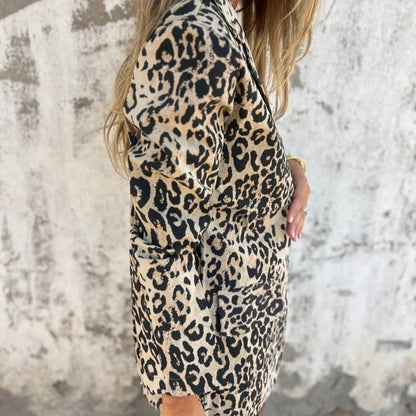 🔥Super Specials-70%OFF🔥Women's Fashion Leopard Print Blazer