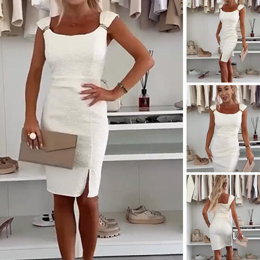 💖Big price reduction💖Women’s Elegant Bodycon Dress with Side Slit