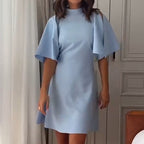 💖Limited Sale 50% OFF💖Women's Slit Sleeve Waisted Short Dress