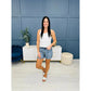 💖LAST DAY SALE 50% OFF🥰High Rise Frayed Hem Cut Off Dad Shorts