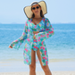 🏖️Summer Hot Sale 65% OFF🌼Women's Fashion Multicolor Printed Bikini Swimsuit 3 Piece Set