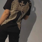 ⏳Big price reduction！ 💥Casual Printed Top Drawstring Pants 2-Piece Set（The more you buy, the higher the discount）