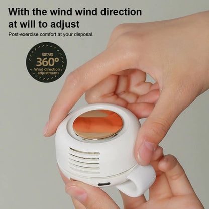 💥Hot Sale-50%OFF💥Small Whirlwind Clip Waist Neck Fan