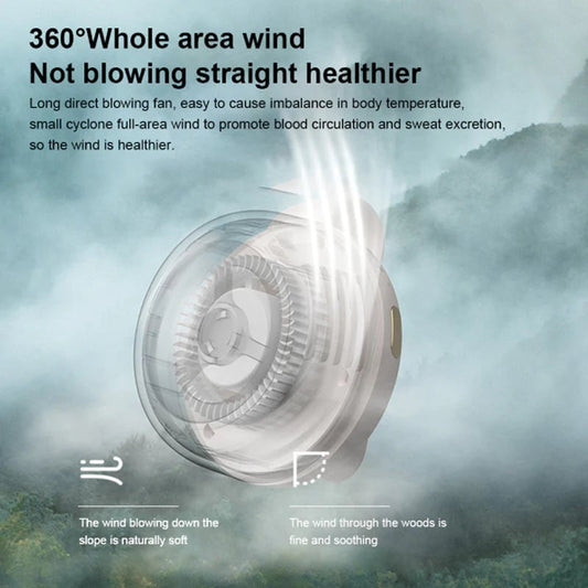 💥Hot Sale-50%OFF💥Small Whirlwind Clip Waist Neck Fan