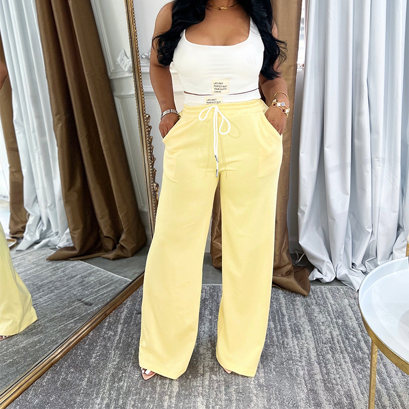 🔥HOT SALE 50% OFF💕Women's Sleeveless Tank Top & Drawstring Pants 2-Piece Set