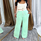 🔥HOT SALE 50% OFF💕Women's Sleeveless Tank Top & Drawstring Pants 2-Piece Set