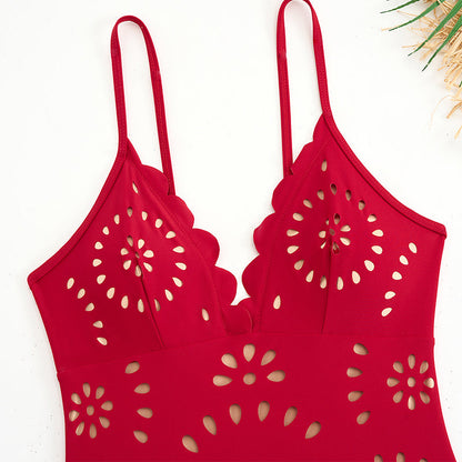 🌸Women’s Sexy One Piece Swimsuit with Matching Swim Long Skirt💕