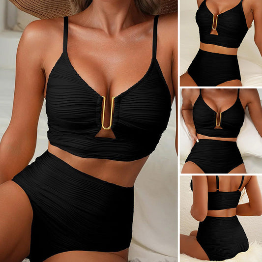 🎉2025 Summer New Arrivals🔥Buy 2 get extra 5% off 🩱Women's Push Up High Waist Bikini