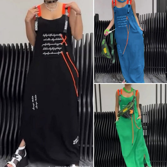 💕Big price reduction💕Women's Casual Printed Sleeveless Dress