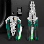 💥Hot Sale For 50% 0FF💥Multifunctional Foldable Wire Stripping Scissors with Electrical Test⚡️✂️