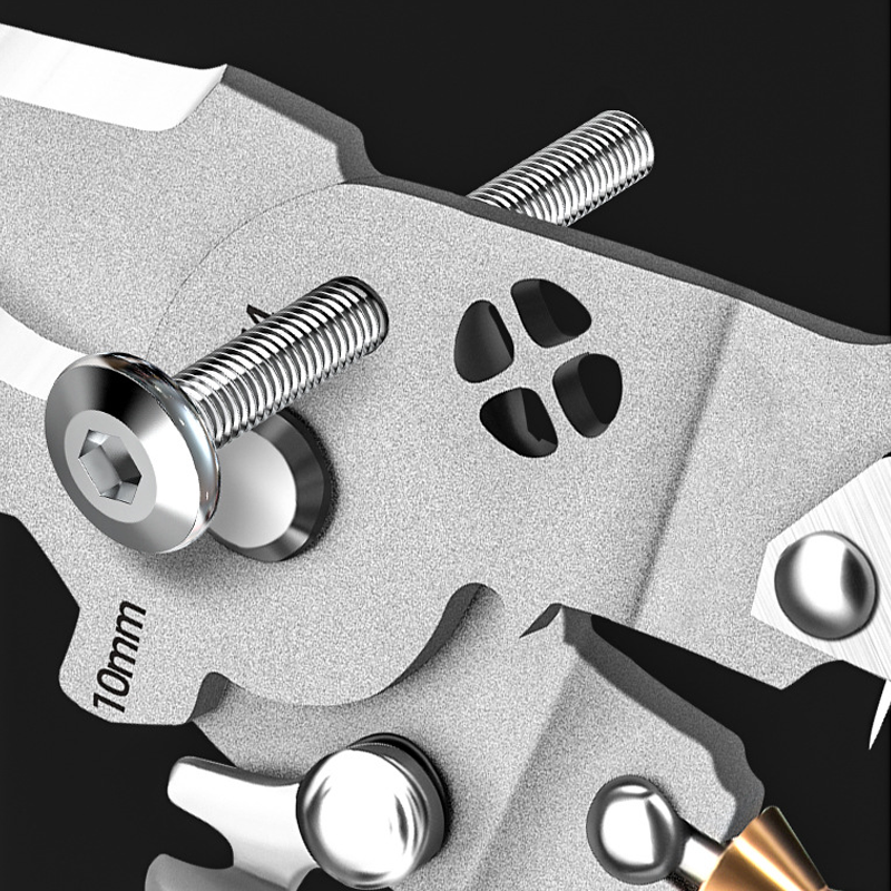 💥Hot Sale For 50% 0FF💥Multifunctional Foldable Wire Stripping Scissors with Electrical Test⚡️✂️