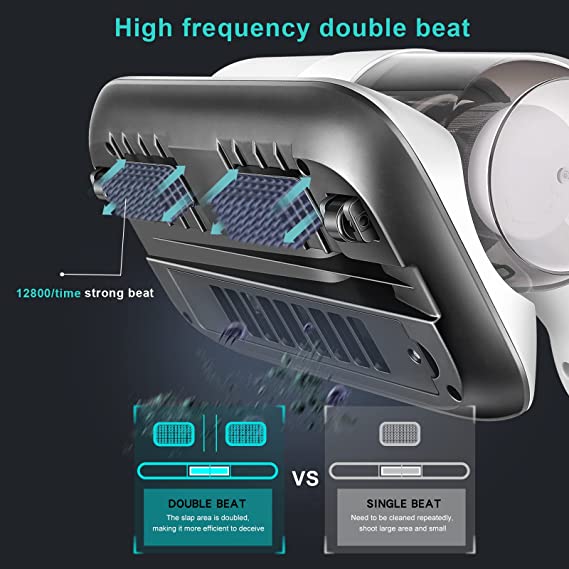 🌿 Allergy-tested: 🛏️ HF device removes mites from mattresses & carpets