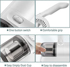 🌿 Allergy-tested: 🛏️ HF device removes mites from mattresses & carpets