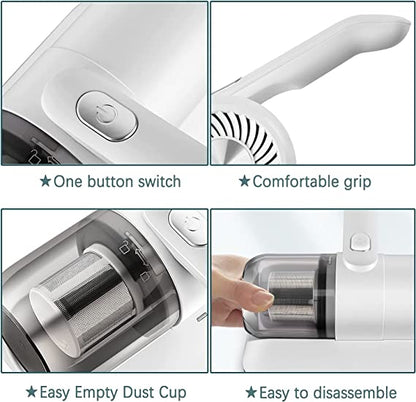 🌿 Allergy-tested: 🛏️ HF device removes mites from mattresses & carpets