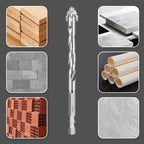 ✨LETZTER TAG VERKAUF 50% RABATT✨Multifunktionaler, verschleißfester, gezahnter exzentrischer Konstruktionsbohrer mit vier Klingen