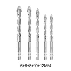 ✨LETZTER TAG VERKAUF 50% RABATT✨Multifunktionaler, verschleißfester, gezahnter exzentrischer Konstruktionsbohrer mit vier Klingen