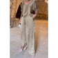 ⏳Time-limited Special⏰Loose Satin Women's Top & Pants Set