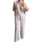 ⏳Time-limited Special⏰Loose Satin Women's Top & Pants Set