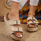 ✨Double-Strap Thick-Soled Studded Sandals💫