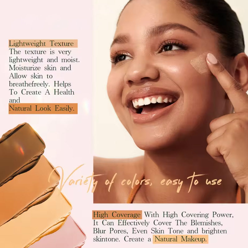 ⏳Time-limited Special⏰Long-Lasting Natural Lightweight Matte Foundation Stick