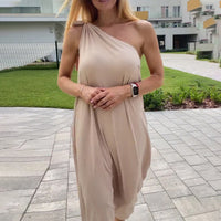 💗Summer Specials✨Casual Off-Shoulder Top Jumpsuit 