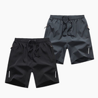 ❄️Last Day Promotion❄️Men's Summer Elastic Shorts with Pockets