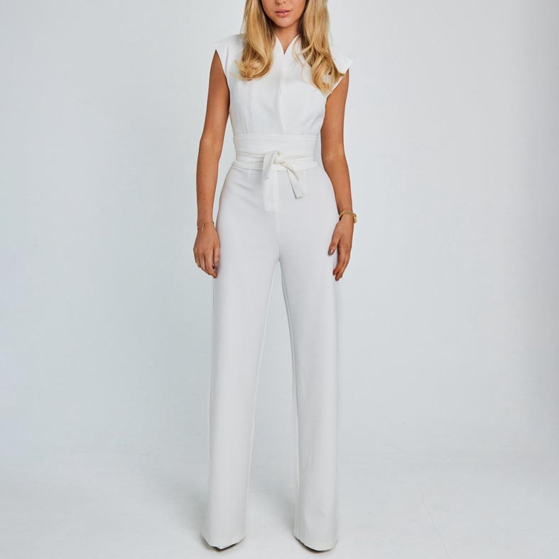 💗Summer Specials✨Women's Sleeveless Wide-Leg Jumpsuit
