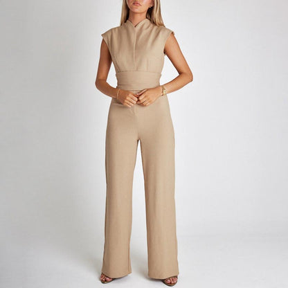 💗Summer Specials✨Women's Sleeveless Wide-Leg Jumpsuit