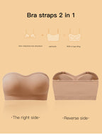 💜LAST DAY - BUY 1 GET 1 FREE💜Strapless Wireless Bra