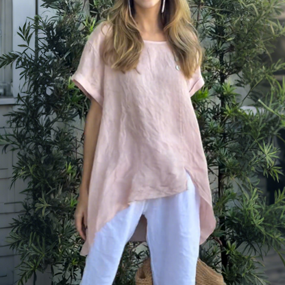 Women's Lightweight Flowy Top and Pants Set