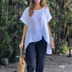 Women's Lightweight Flowy Top and Pants Set
