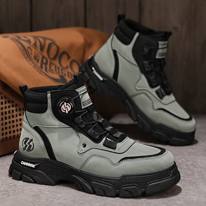⏳Time-limited Special⏰Men's PU Leather Non-Slip Boots