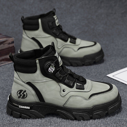⏳Time-limited Special⏰Men's PU Leather Non-Slip Boots