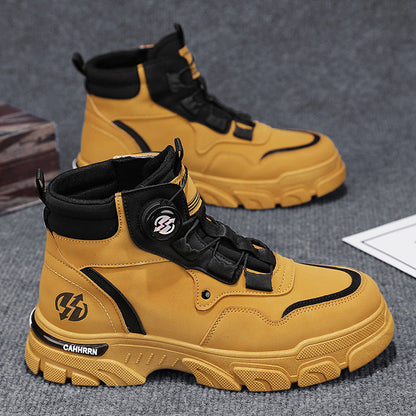 ⏳Time-limited Special⏰Men's PU Leather Non-Slip Boots