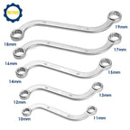 S-Style Double-Ended Box Wrench 5-Piece Set