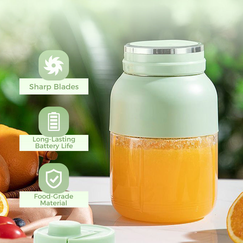 🔥LAATSTE DAG ACTIE - 50% KORTING🔥Draagbare, draadloze sapcentrifuge met grote capaciteit🍑🍌