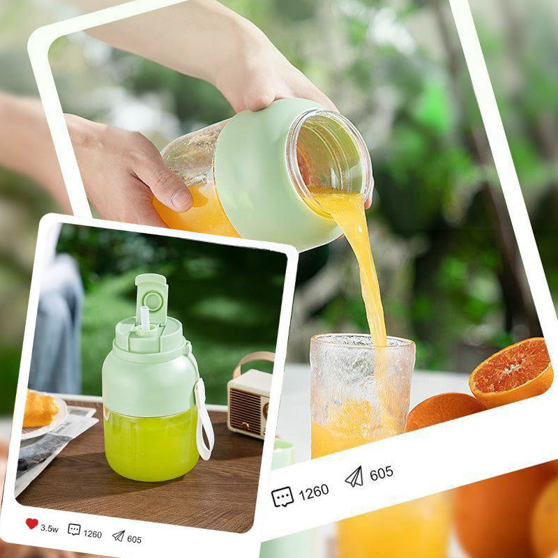 🔥LAATSTE DAG ACTIE - 50% KORTING🔥Draagbare, draadloze sapcentrifuge met grote capaciteit🍑🍌